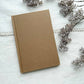 Plain kraft hardcover junk journal