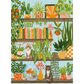 That Plant Life! puzzle artwork: shelves of potted plants, books, a goldfish bowl and two cats