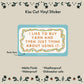 Kiss-cut "I like to buy yarn" vinyl sticker: matte, waterproof, weatherproof and dishwasher safe