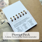 Spiral-bound Collect prompt card from the Prompt Deck, Volume Two for the modern journaler