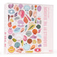 Seashells by the Seashore 1000-piece puzzle box by Puzzlefolk covered in pastel illustrated seashells