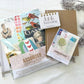 Junk journal kit with the Assorted Ephemera Pack of vintage images, kraft journal, mini notebook and sampler pack